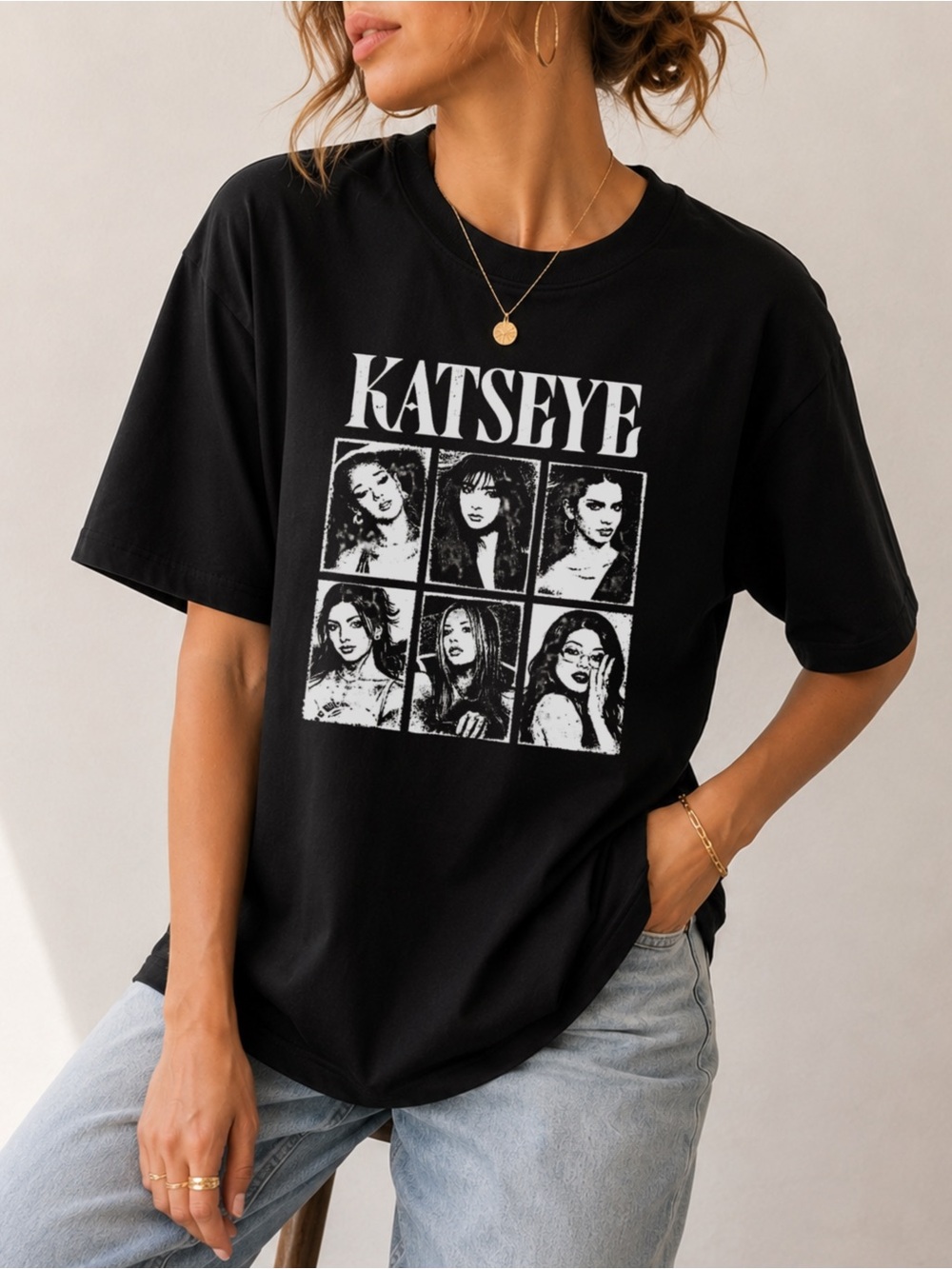 KATSEYE Girl Group Graphic Tee Y2K Shirt